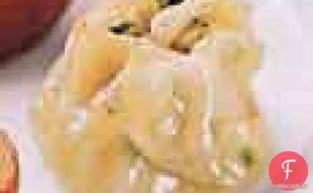 Bolinhos de camarão e espinafre com molho asiático