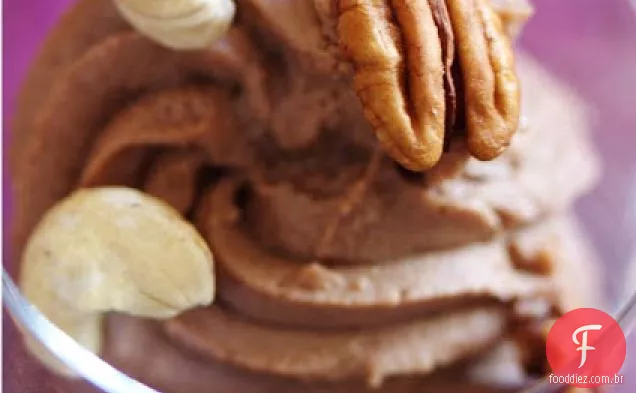 Amor Cru's picante Café da manhã Chocolate Mousse