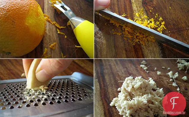 Cajus De Especiarias Cítricas Cruas
