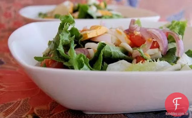 Salada De Ovo Frito Picante, Yam Kai Dow
