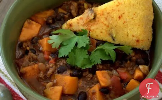 Peru Chili Com Inhame E Feijão Preto