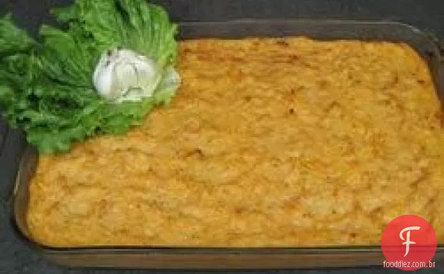 Purê De Batata Com Alecrim E Inhame Com Alho E Parmesão