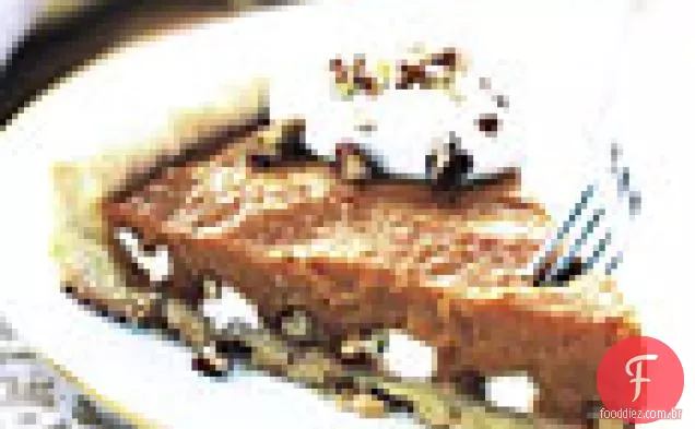 Torta de batata doce com nozes e Marshmallows