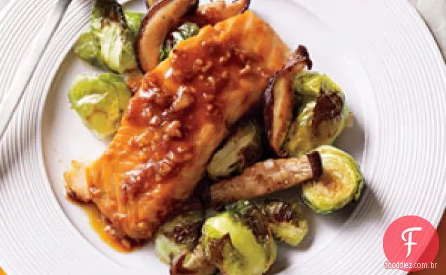 Salmão Teriyaki