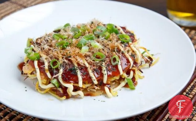 Okonomiyaki (Estilo Hiroshima)