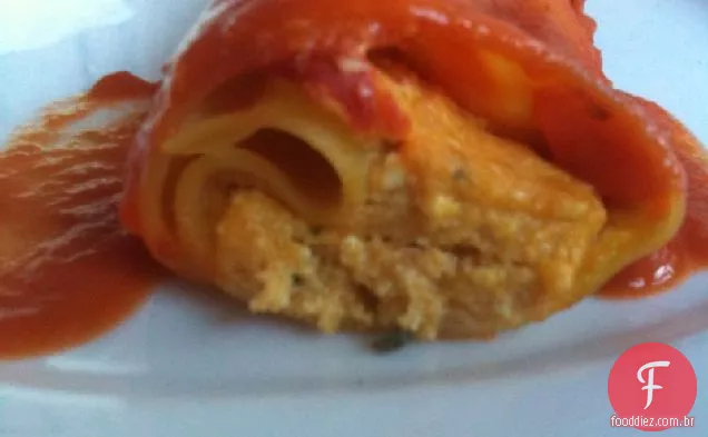 Canelones De Abóbora E Sálvia