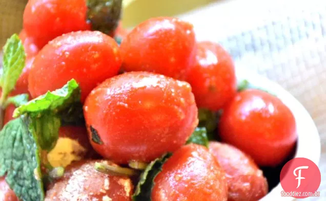 Tomate Cereja Menta Doce