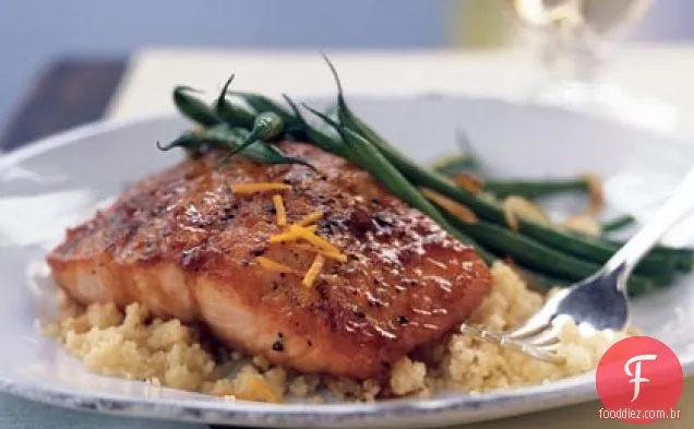 Abacaxi Teriyaki Salmão