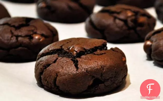 Biscoitos De Chocolate Com Menta