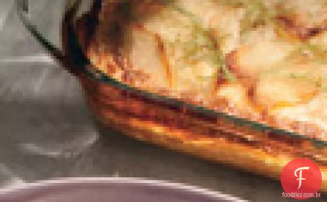 Batatas e erva-doce recortadas