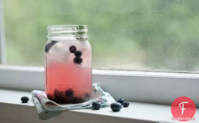 Receita De Limonada Dura De Lavanda De Mirtilo