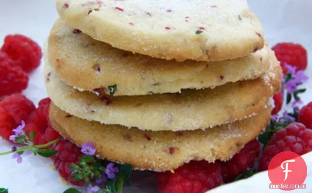Framboesa, Azeite E Tomilho Shortbread