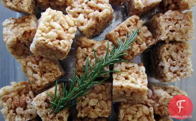 Rosemary Marshmallow Squares