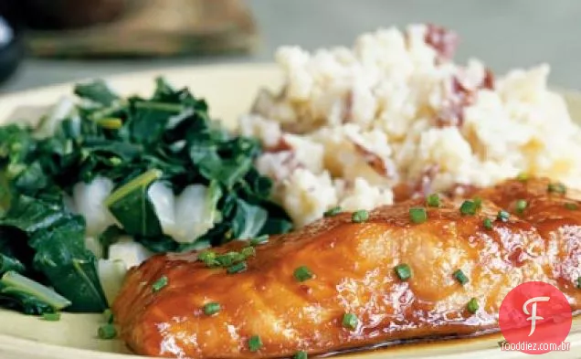 Salmão Miso-Vitrificado
