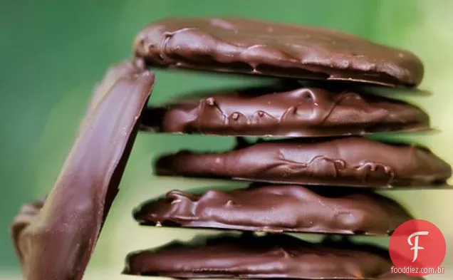 Biscoitos De Chocolate Com Hortelã