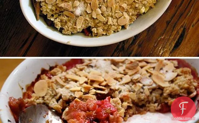 Ruibarbo Lavanda Crumble