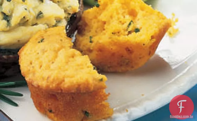 Muffins de cebolinha