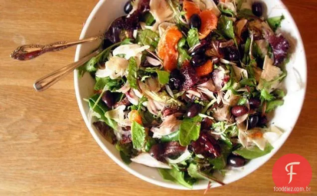Salada De Laranja, Azeitona E Erva-Doce