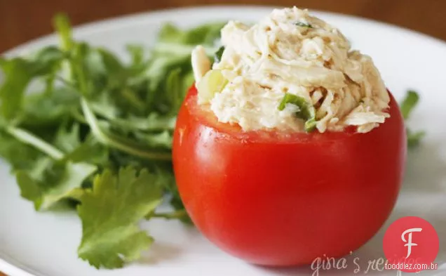 Salada De Frango Com Coentro