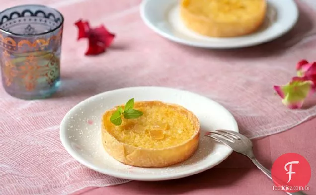 Tartelettes De Manjericão Limão