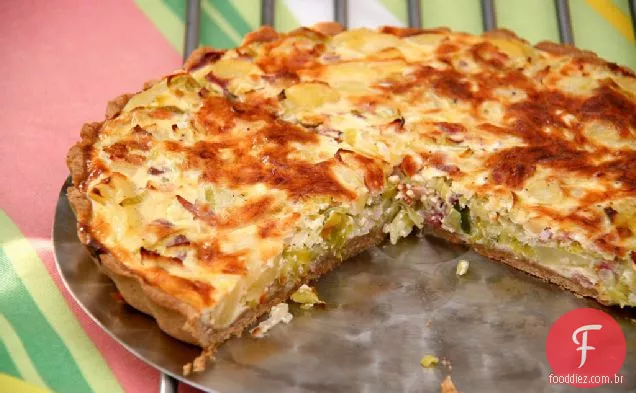 Receita De Quiche De Pancetta E Coentro