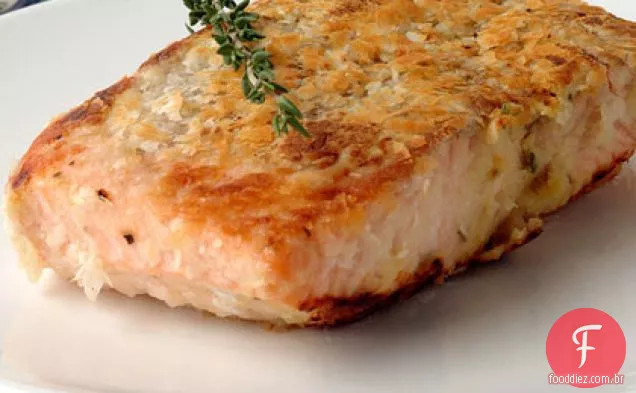 Batata e salmão de rábano Duplo