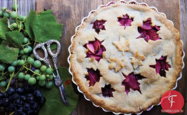 Torta De Uva E Maçã