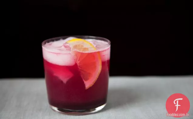 Concord Grape And Lemon Soda