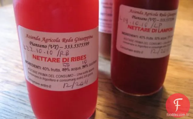 Suco De Uva Preta Spritzer