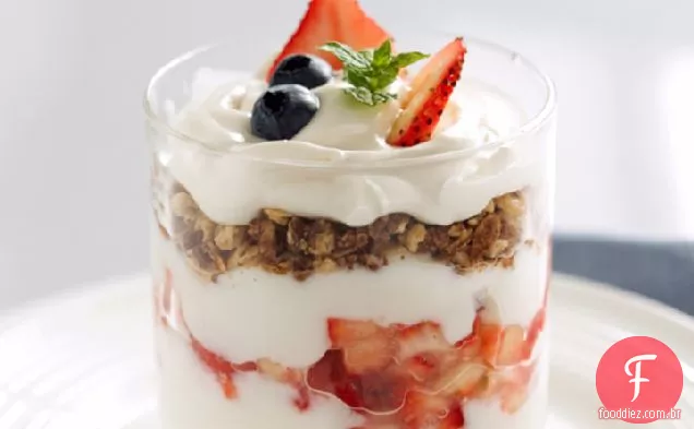 Pós Uva-nozes Bananas frescas e cremosas