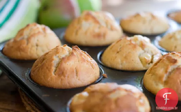 Pós Uva-nozes Banana Crunch Muffins