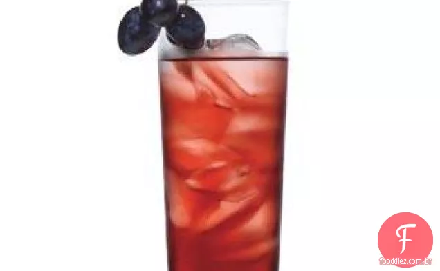Coquetéis De Alecrim, Uva E Gin