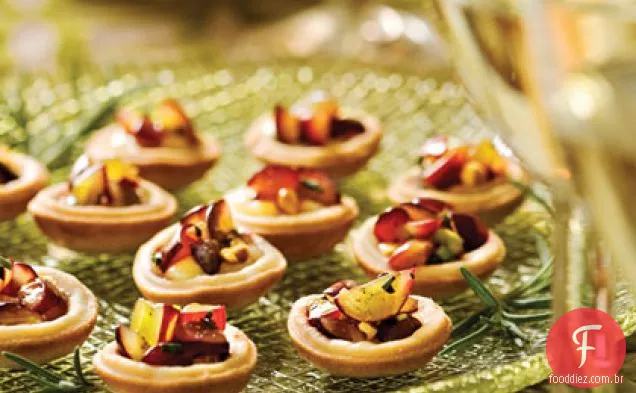 Brie Tortinhas Com Gosto De Uva