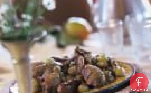 Codorna Com Uvas E Salsicha