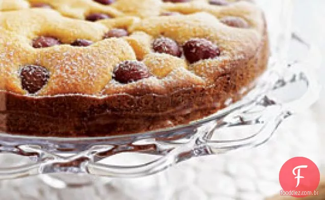 Bolo De Uva Vermelha, Polenta E Azeite