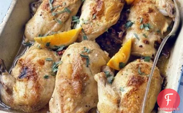 Peitos De Frango Com Uva E Pecan Recheio