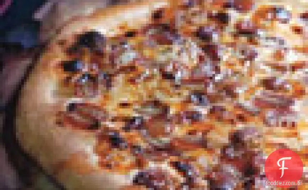 Gorgonzola e Grape Pizza