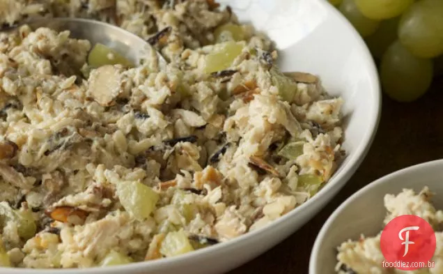 Frango (ou Tofu!) & Salada De Arroz Selvagem