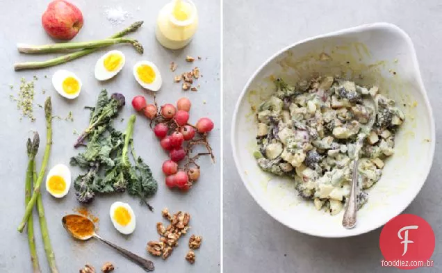 Salada De Ovo De Primavera