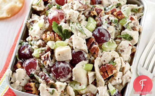 Salada De Frango Com Sementes De Papoula