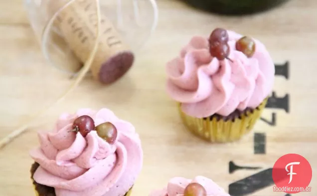 Chianti Chocolate Cupcakes