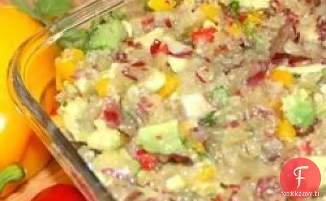 Salsa de uva e abacate