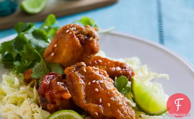 Mel Sriracha Asas De Frango