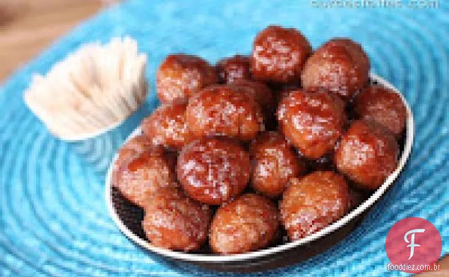 Almôndegas doces e azedas (ou salsichas de coquetel)