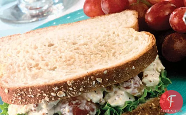 Sanduíches Caseiros De Salada De Frango