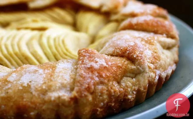 Torta De Maçã Mais Simples