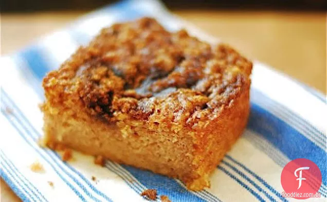 Pão De Maçã Com Cobertura De Açúcar De Canela