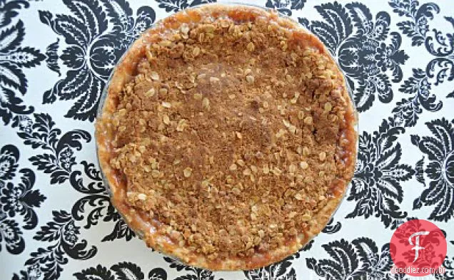 Torta De Crumble De Maçã