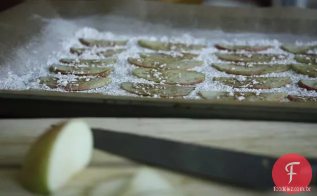 Chips Caseiros De Maçã Cominho