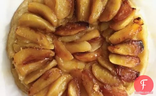 Torta De Maçã Caramelizada